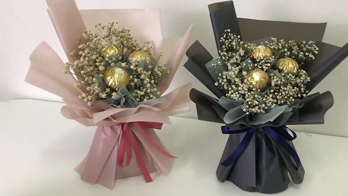 Chocolate ferrero rocher bouquet