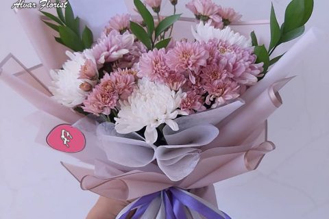 Chrysanthemum Wedding Bouquet